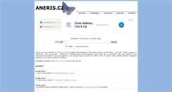 Desktop Screenshot of aneris.cz